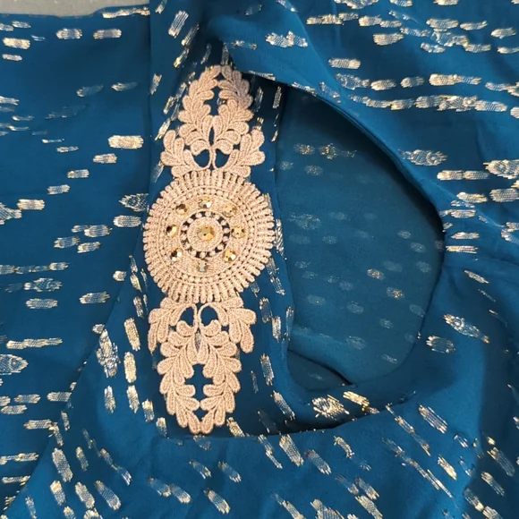 NWT Lilly Pulitzer silk Sienne top, size 00 - Picture 8 of 12